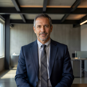 Portrait of Carlos Reyes, operations manager and co-founder